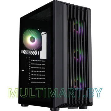 Корпус 1stPlayer Bullet Hunter H6 Black (H6-BK-4F1)